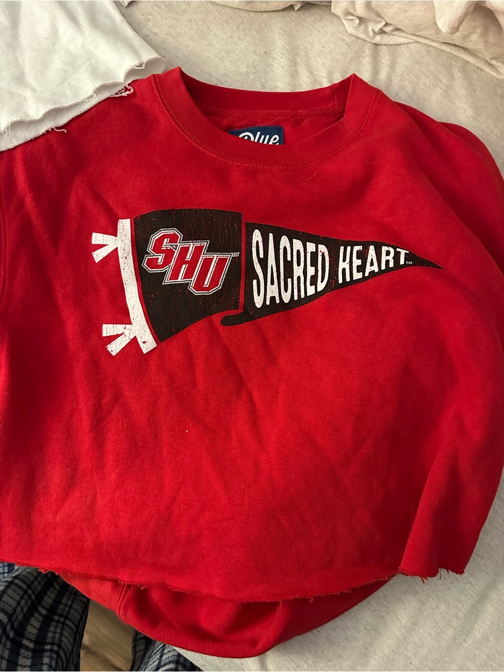 Red Sacred Heart Sweatshirt